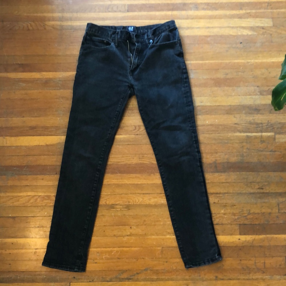 Gap 1969 black skinny jeans (men’s, 29x30)